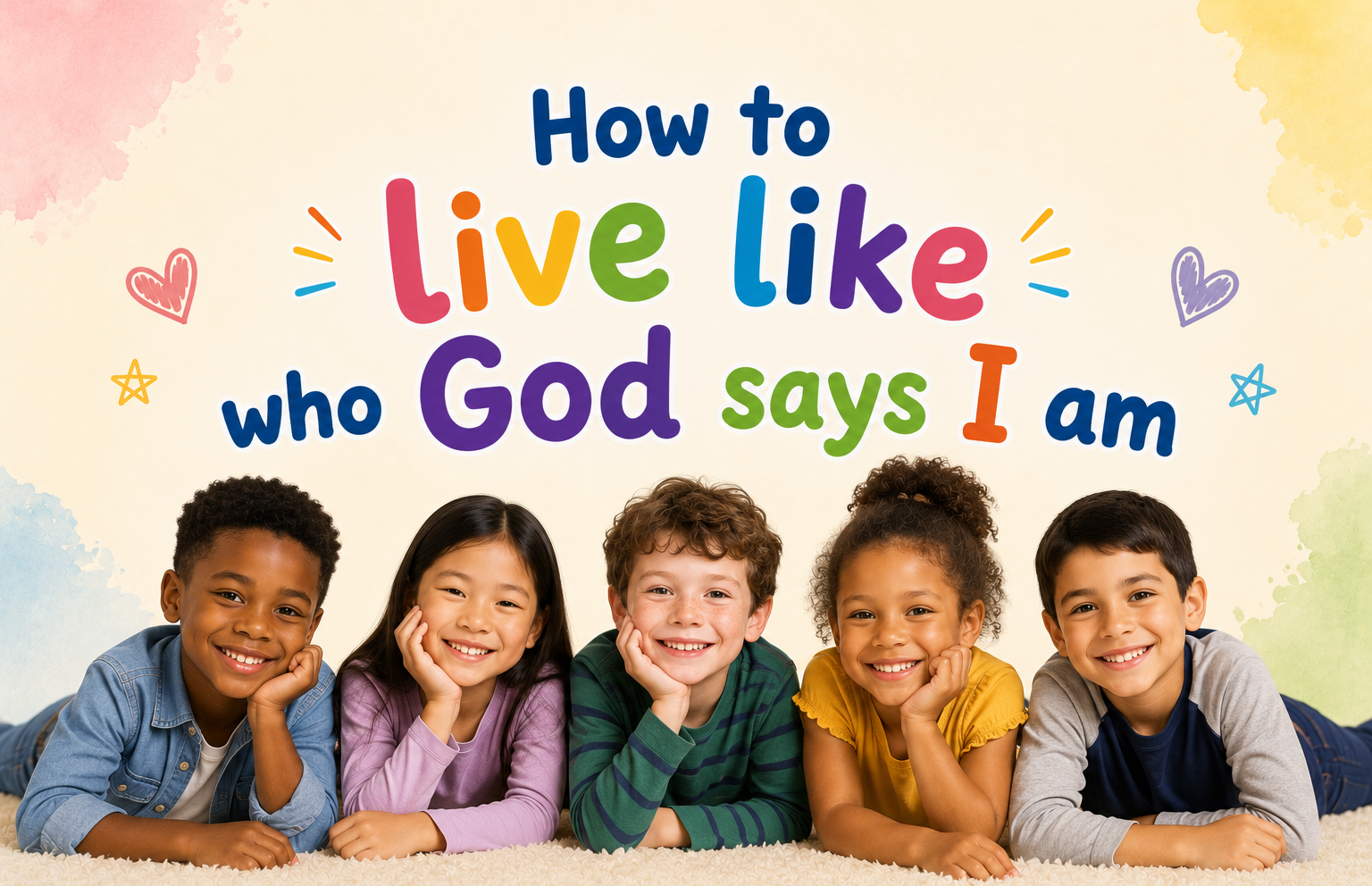 How to live like who God says I am