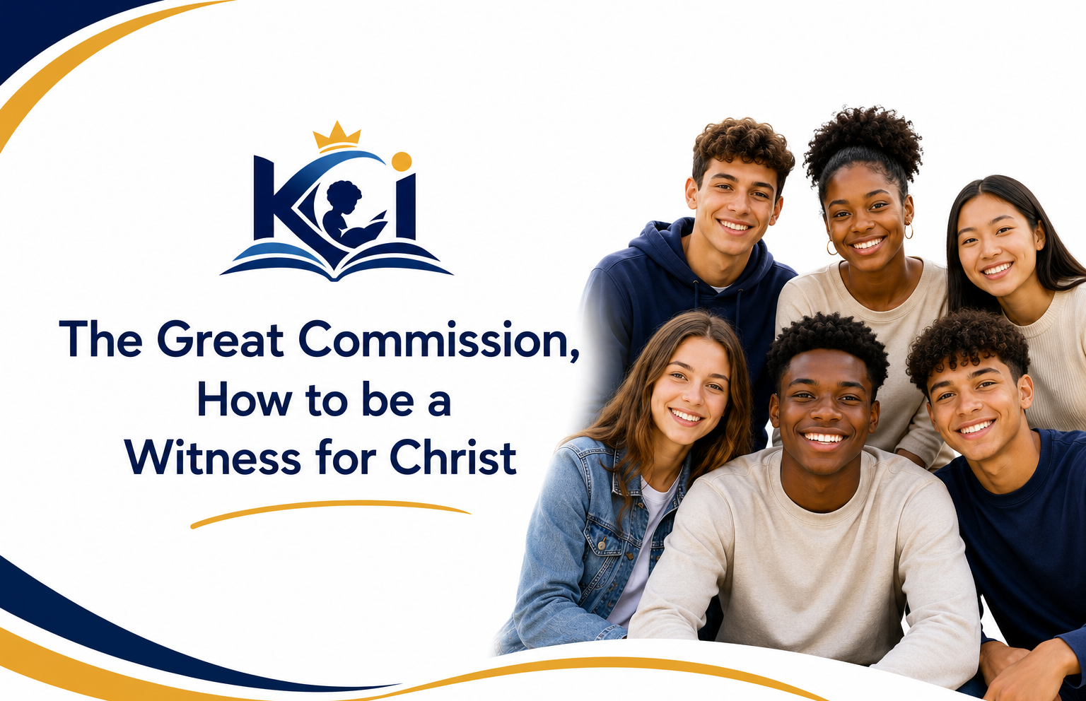 The Great Commission: How to be a witness for Christ